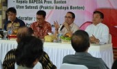 DPRD Diminta Bentuk Raperda Kebudayaan Banten